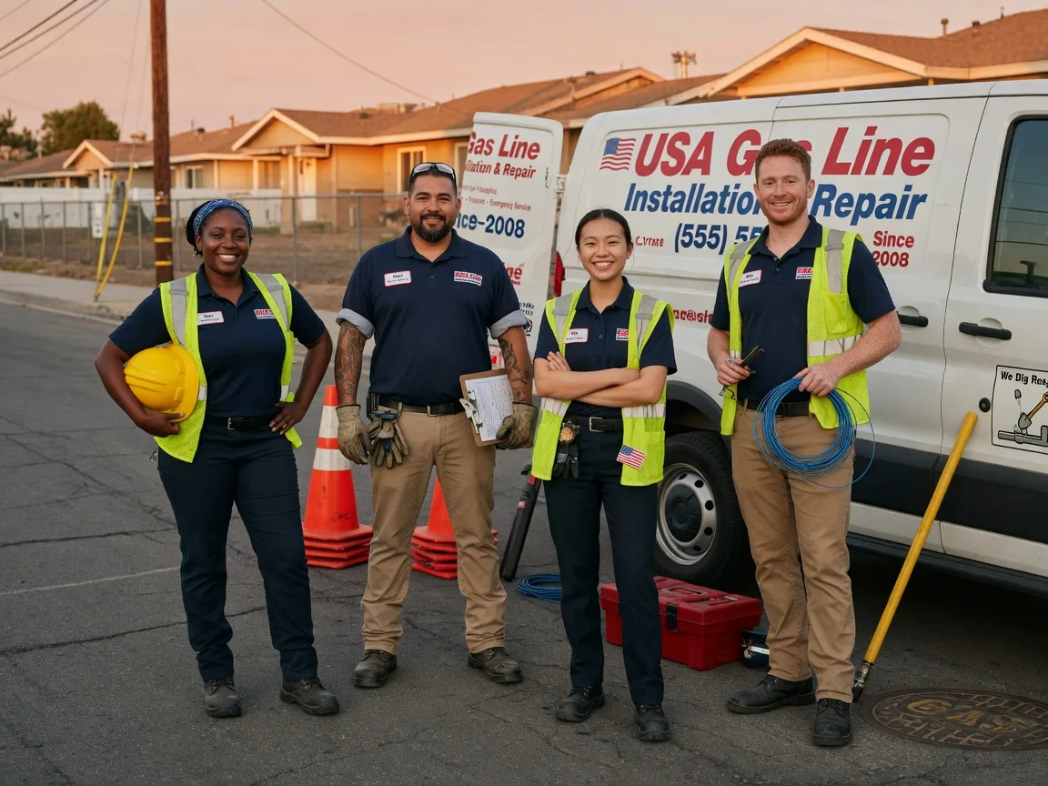 Gas Line Installation company in Illinois